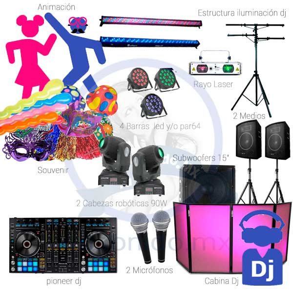 audio e iluminacion para fiestas