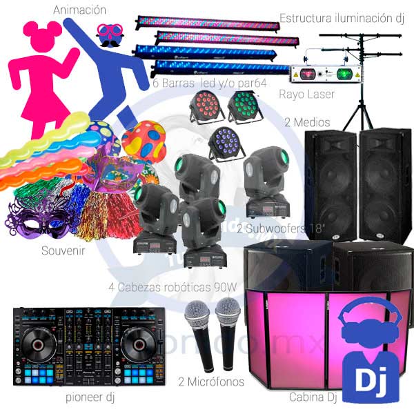 audio e iluminacion para fiestas