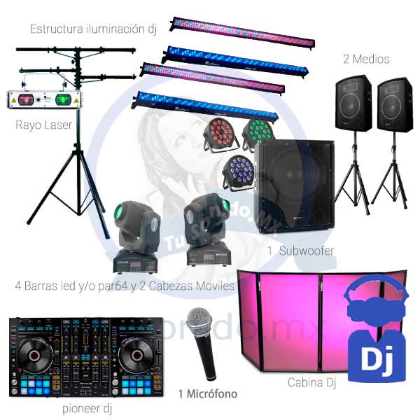 Equipo Dj para fiestas