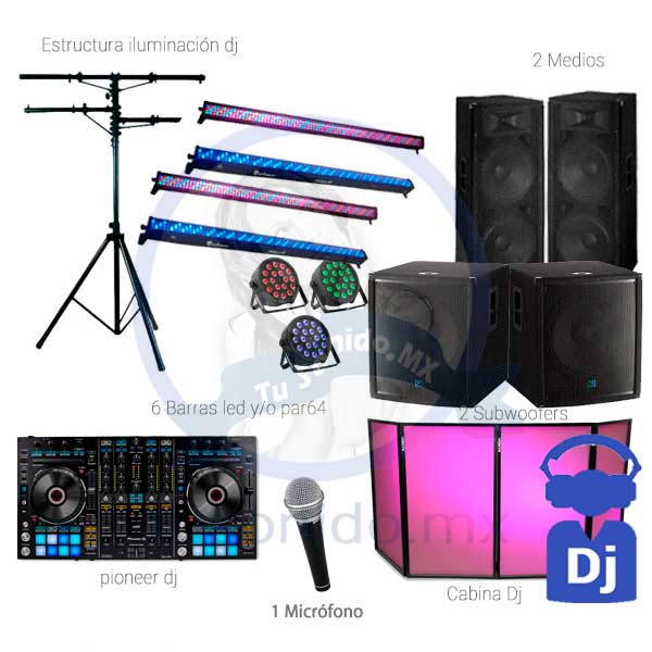 Renta Cabina DJ Led en Poza Rica de Hidalgo