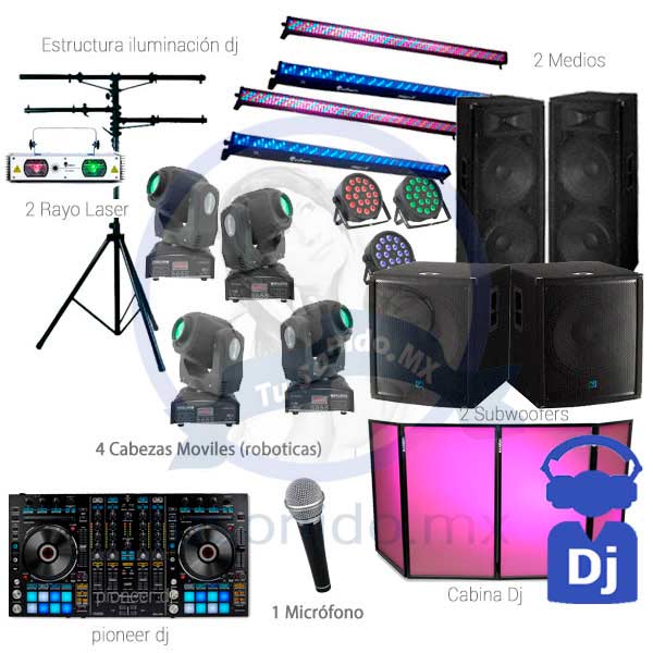 audio e iluminacion para fiestas